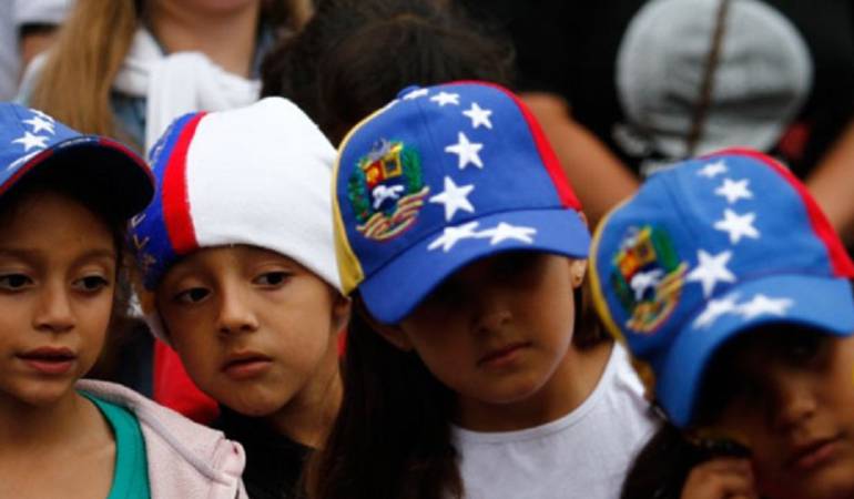 Niños venezolanos