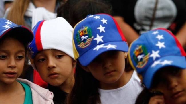 Niños venezolanos