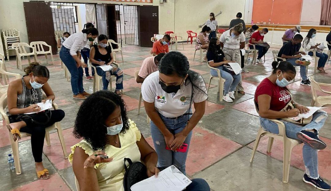 El objetivo es constituir en esta misma semana, al menos 150 unidades productivas con este grupo poblacional
