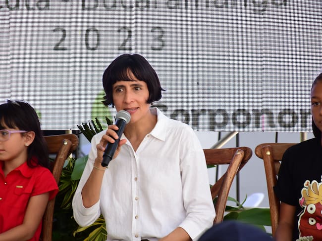 Ministra Susana Muhamad en la clausura de Bioexpo en Cúcuta - Foto: Corponor
