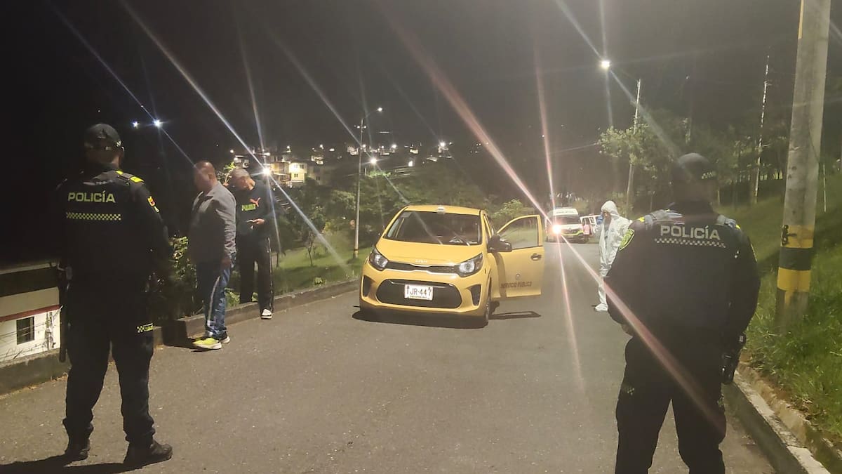 Asesinan a taxista que había recogido una carrera en la Terminal de Transportes de Pereira