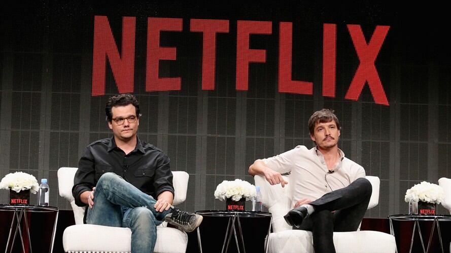 Los actores de "Narcos" Wagner Moura y Pedro Pascal . Foto: Getty Images
