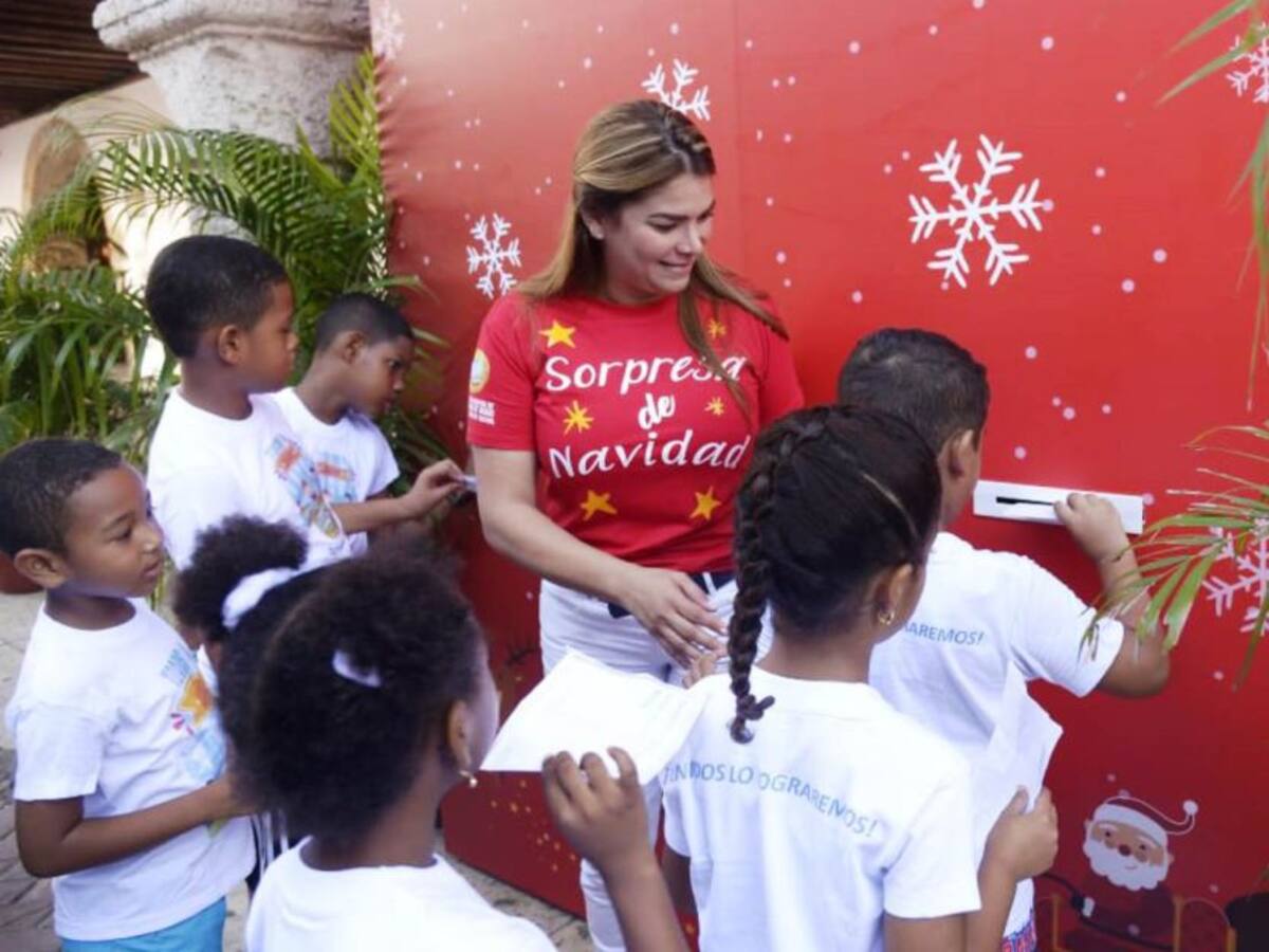 Gestora Social de Cartagena da inicio a Sorpresa de Navidad