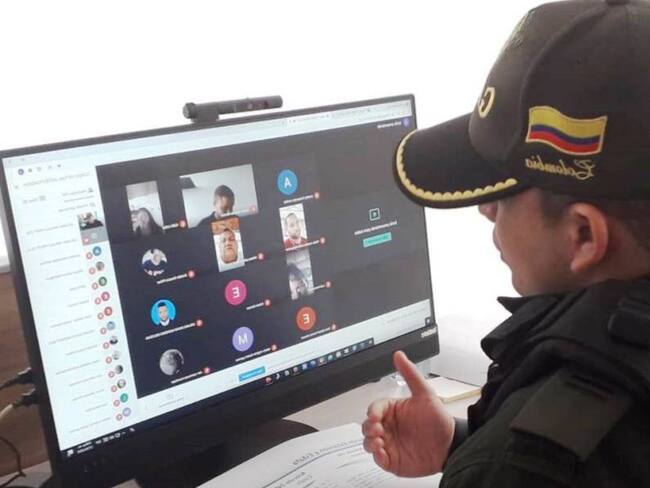 Gaula de la Policía Bolívar realizó primer curso virtual antiextorsión