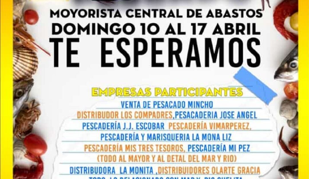 Feria del pescado por Semana Santa