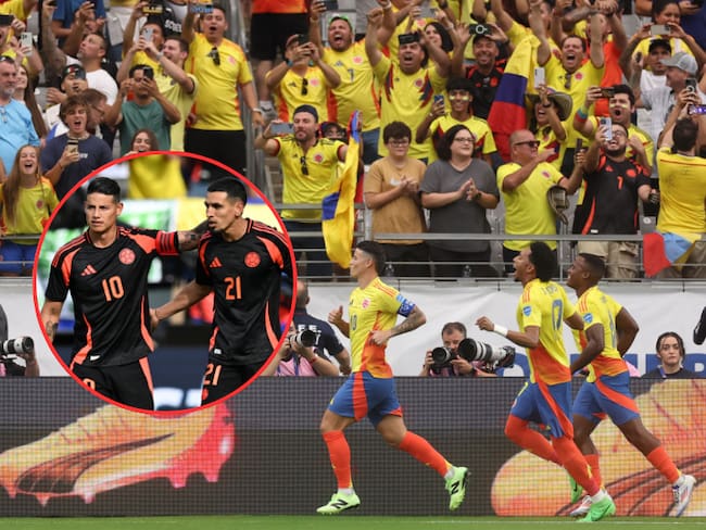Selección Colombia en un partido de fútbol (Getty Images)
