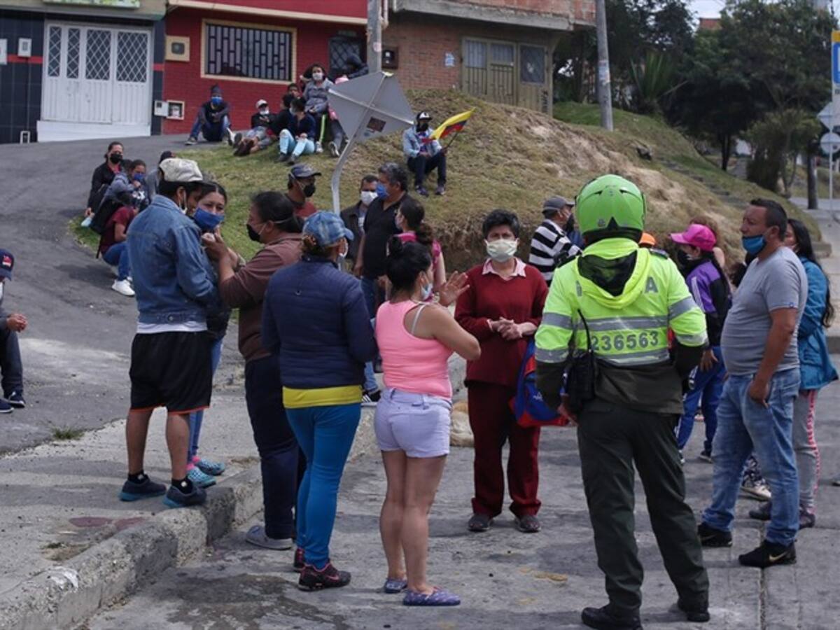 Edilesas de Ciudad Bolívar y Rafael Uribe Uribe habrían convocado protestas en cuarentena