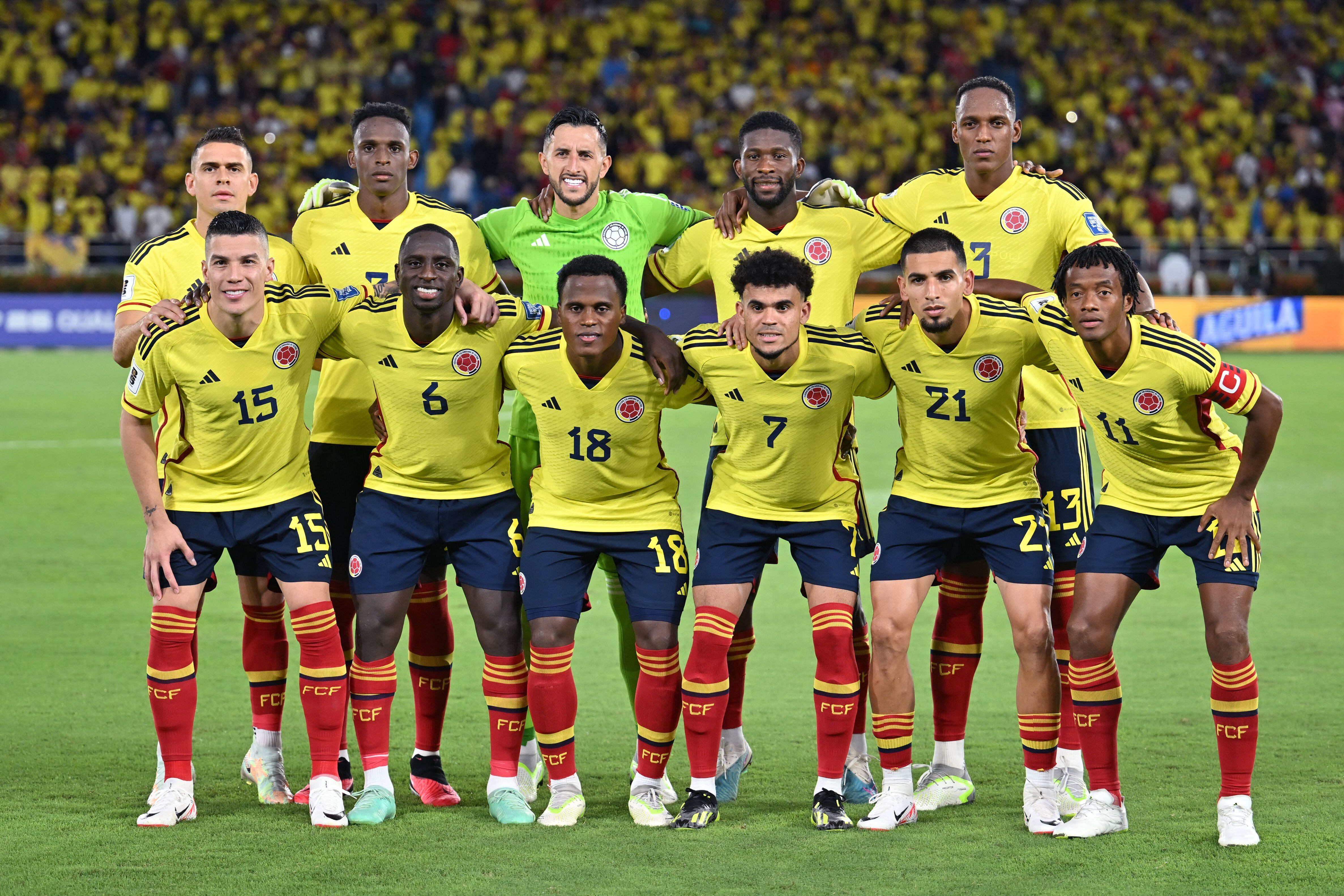 Colombia Vs. Venezuela fecha 1 de las Eliminatorias. (Photo by Juan BARRETO / AFP) (Photo by JUAN BARRETO/AFP via Getty Images)