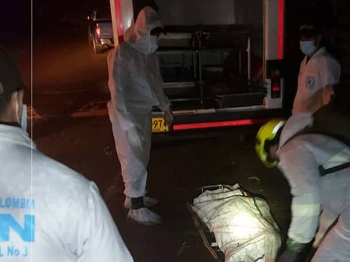 El primer minero recuperado ya está en Medicina Legal de Manizales