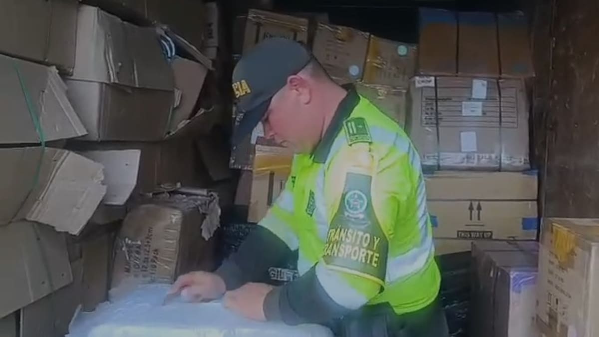 Incautan cerca de 32 kilos de marihuana en la vía Oriental: era transportada en encomieda