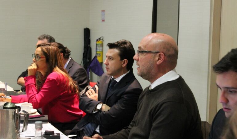 Ministra de Educación y Viceministro de Presscolar, Básica y Media.