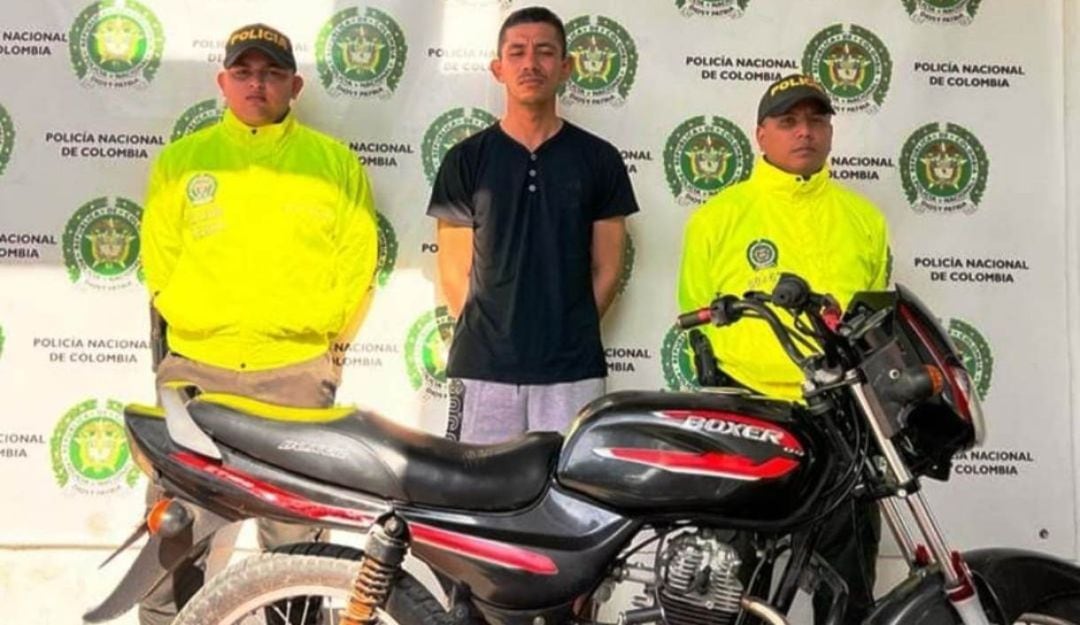 Deimer Segundo Ortega Gulloso fue colocado por tercera oportunidad a órdenes de la Fiscalía General de la Nación por receptación