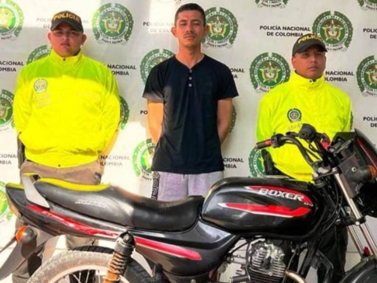 En menos de 15 días lo capturan en tres veces por andar en motos robadas