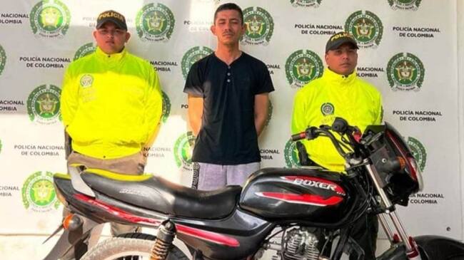 Deimer Segundo Ortega Gulloso fue colocado por tercera oportunidad a órdenes de la Fiscalía General de la Nación por receptación