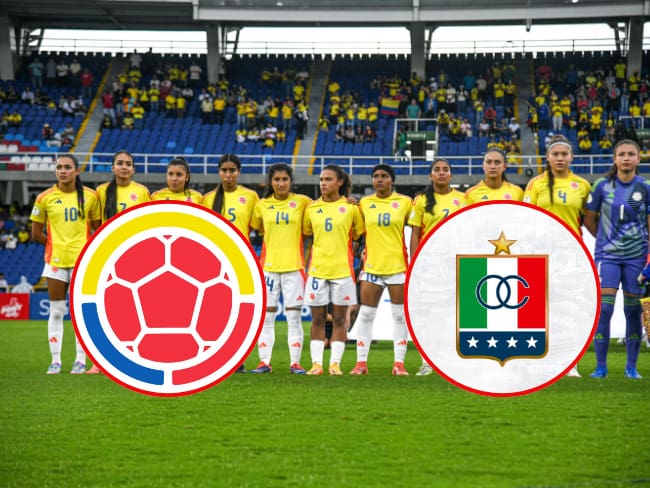 Fotos: Selección Colombia Femenina sub-17 (archivo) escudo Selección de Colombia (Facebook FCFSeleccionCol) y escudo Once Caldas (Facebook Once Caldas DAF).