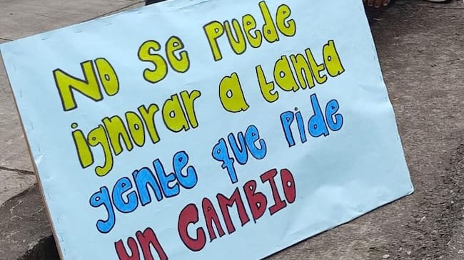 Manifestaciones en las calles