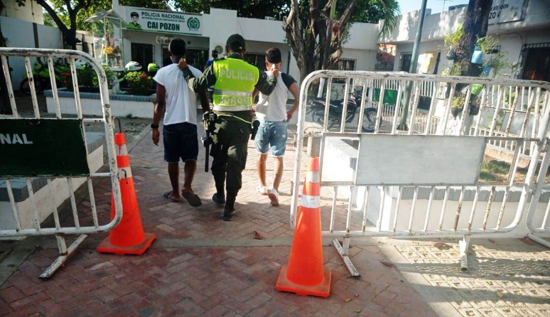 De igual forma se recuperaron cuatro motocicletas, un vehículo y 72.475 antecedentes penales durante el fin de semana en Cartagena
