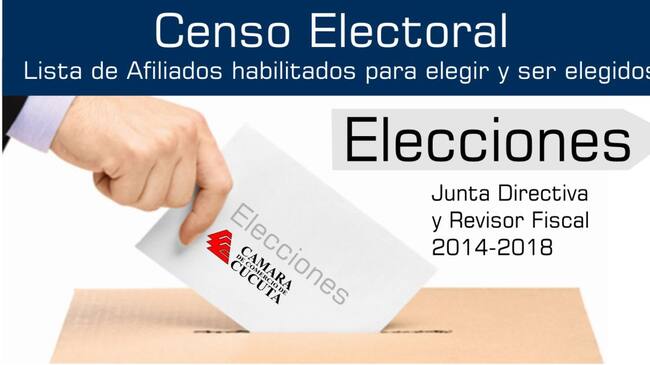 Elecciones cámara