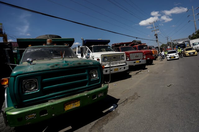 Imagen de referencia de transportadores. Foto: Colprensa - Diego Pineda.