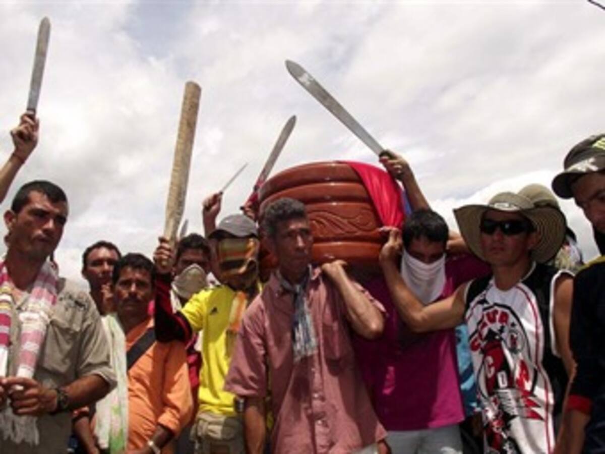 Agresión a periodistas por campesinos del paro agrario en el Putumayo