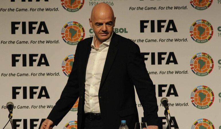 Gianni Infantino, presidente de la FIFA