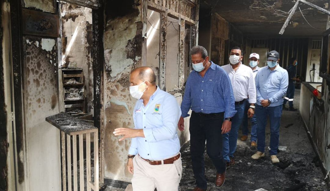 Autoridades visitan municipio de La Plata, Huila