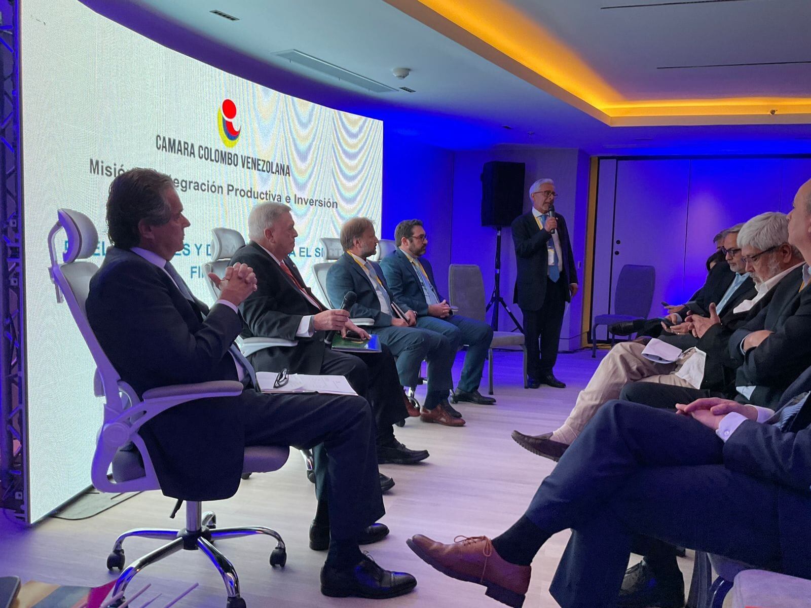 Encuentro de empresarios colombio venezolanos en caracas / Foto Cortesía