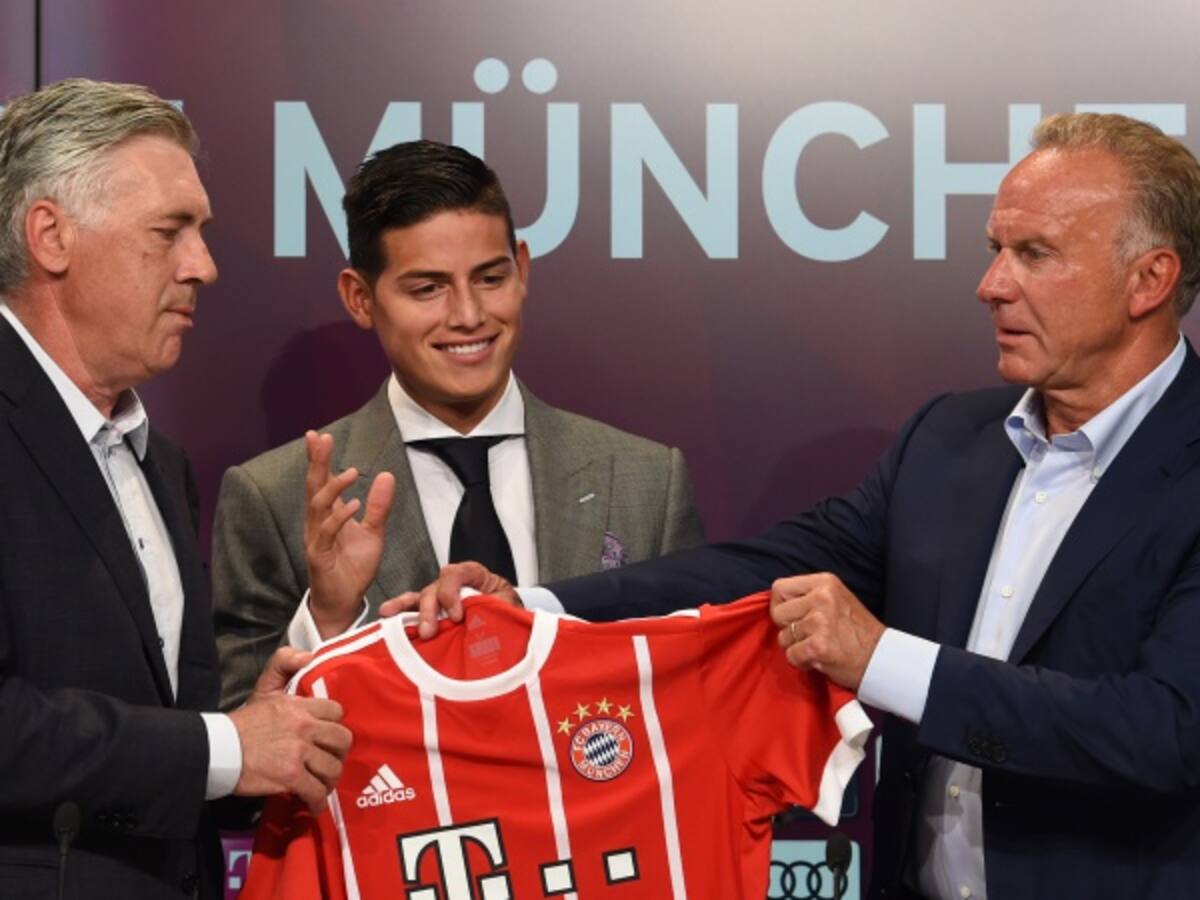 Director deportivo del Bayern confirma que comprarán a James