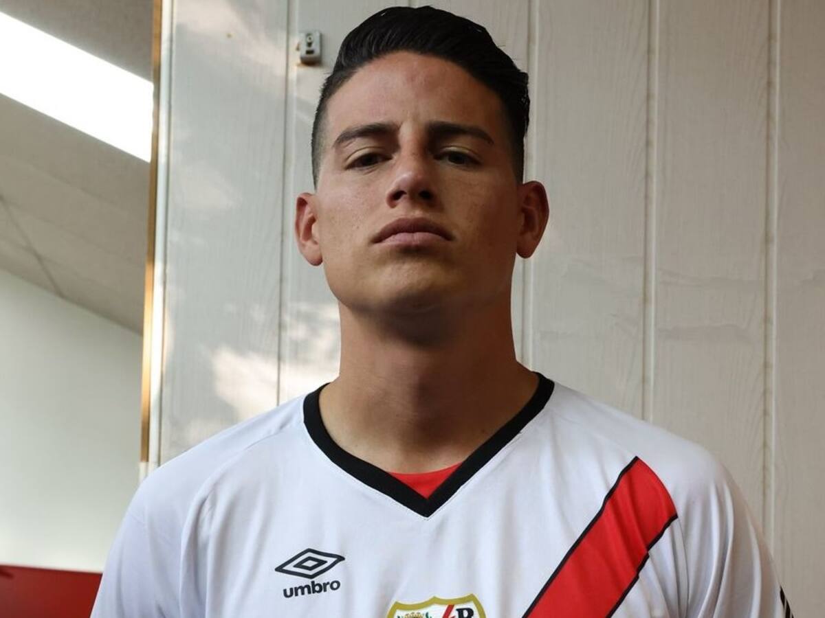 Técnico del Rayo Vallecano dio pistas sobre el debut de James Rodríguez: esto dijo