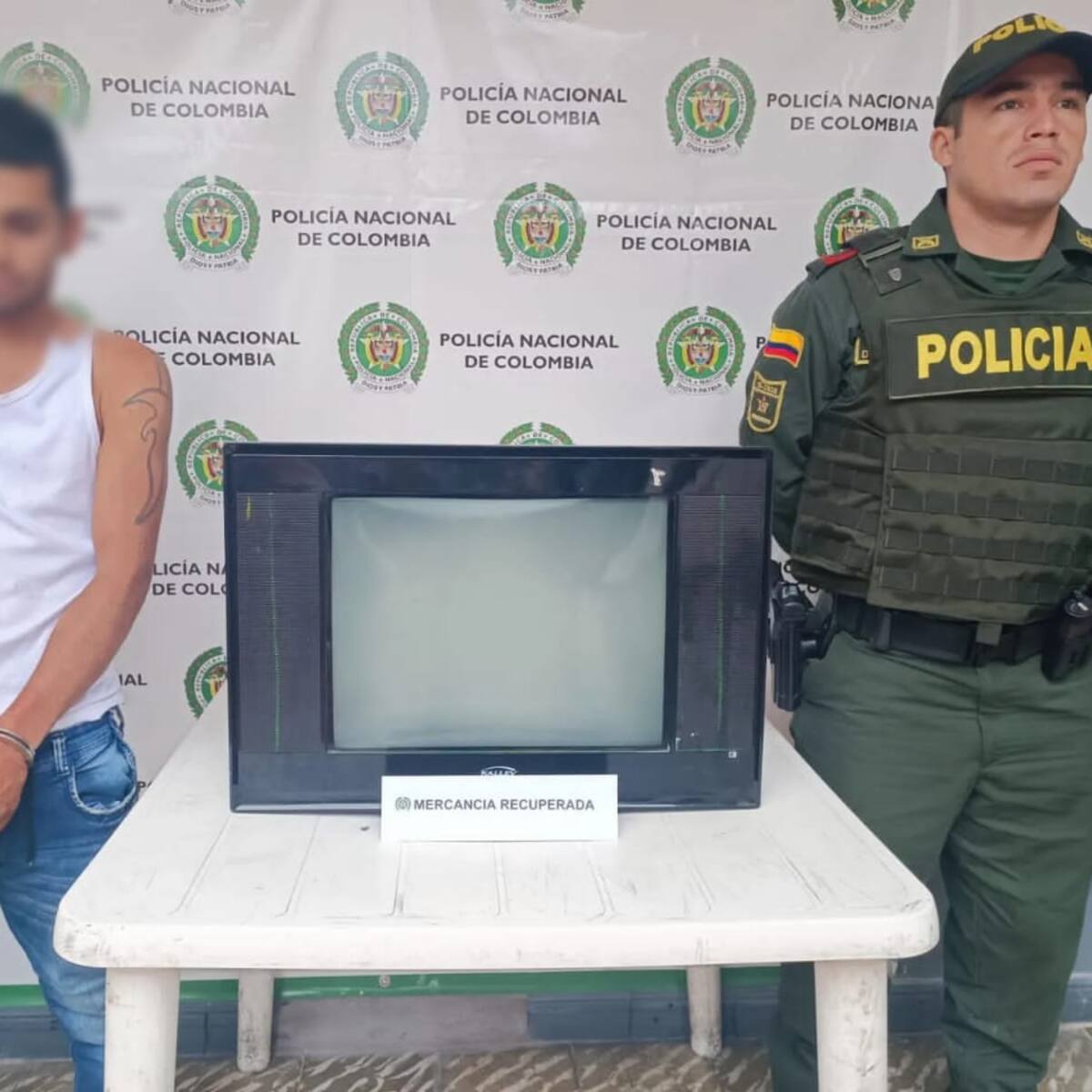 Hombre atacó con arma blanca a policías de Tello, Huila para evitar un procedimiento