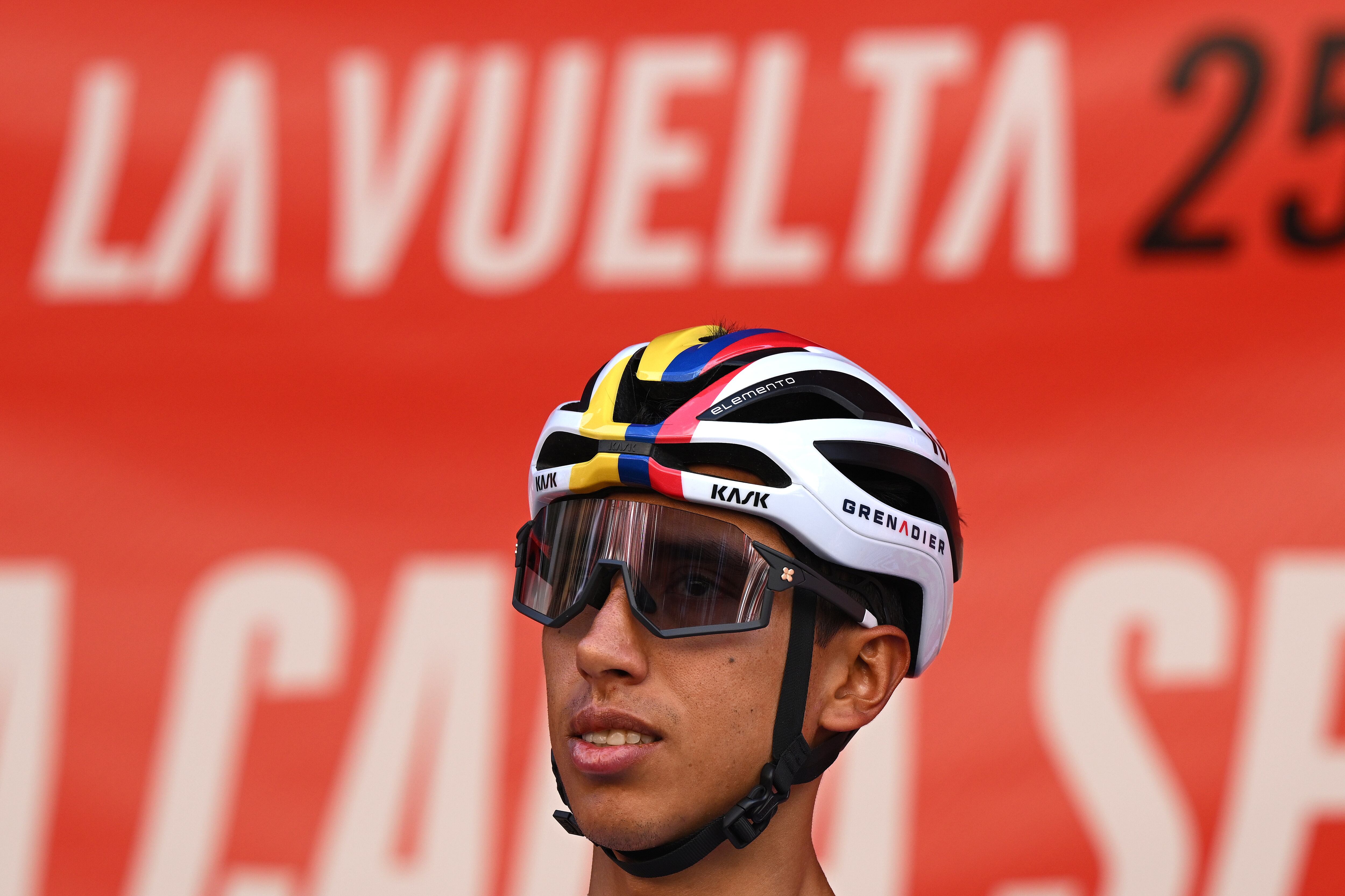 Así quedó Egan Bernal en la clasificación general de la Vuelta a España 2025, tras correr la etapa 8. (Photo by Dario Belingheri/Getty Images)
