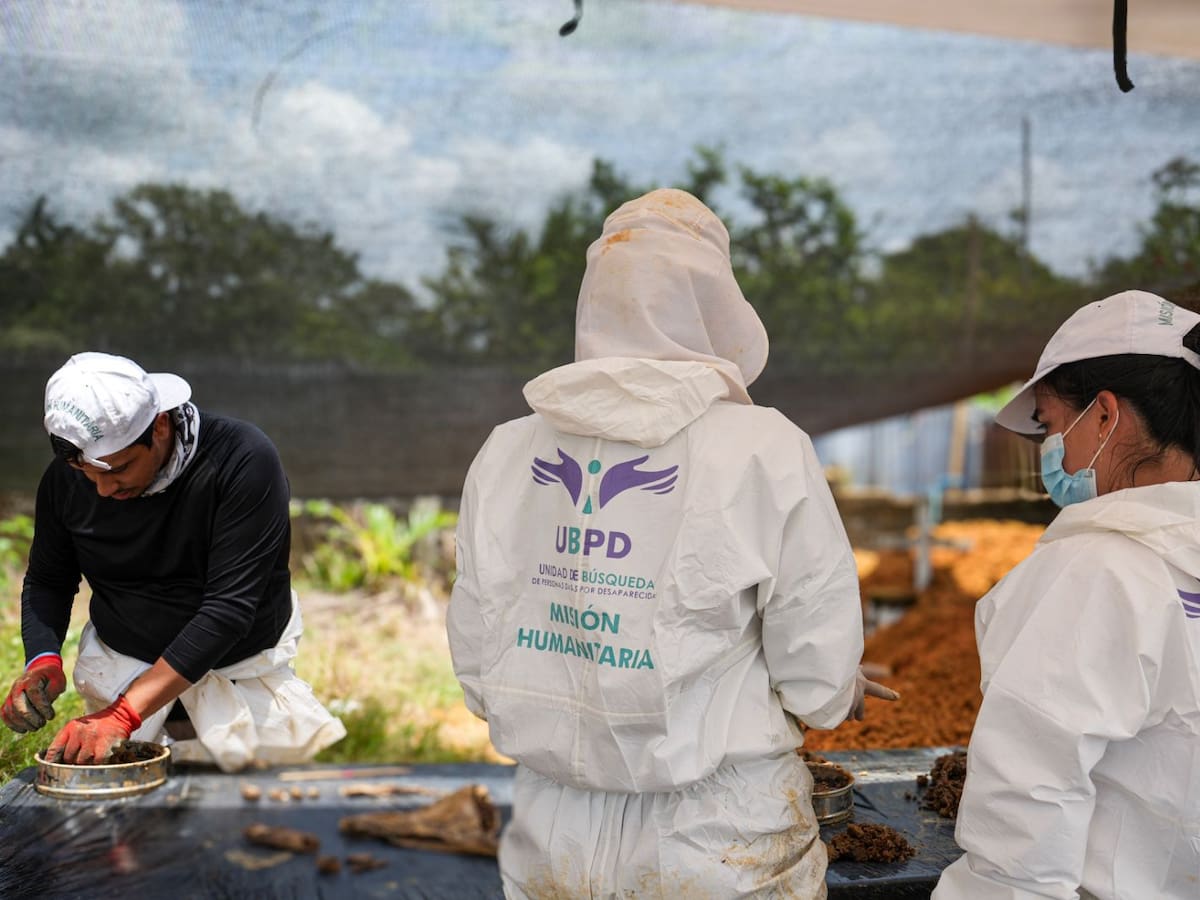 15 desaparecidos antioqueños podrían estar entre los cuerpos exhumados por la UBPD en Caquetá