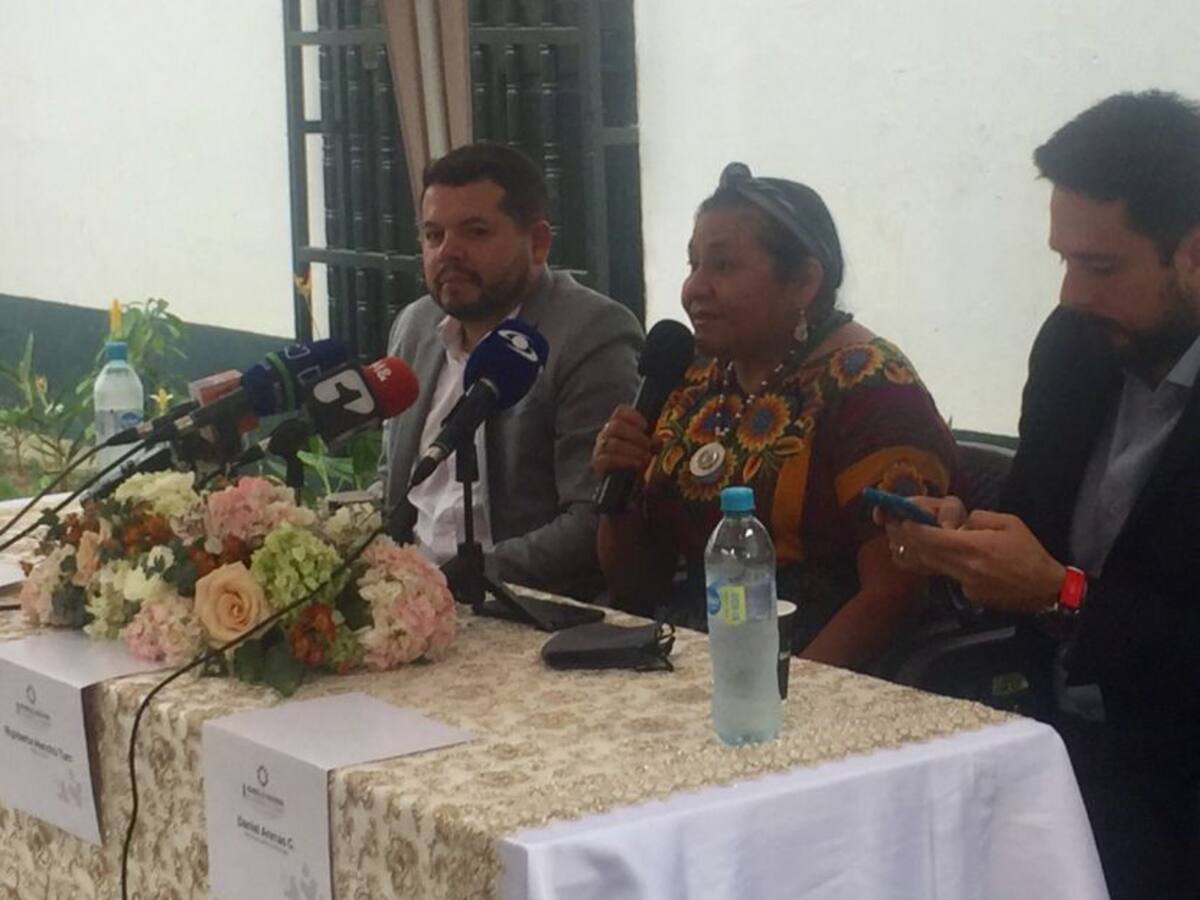 Rigoberta Menchú: "Hay que luchar contra la corrupción"