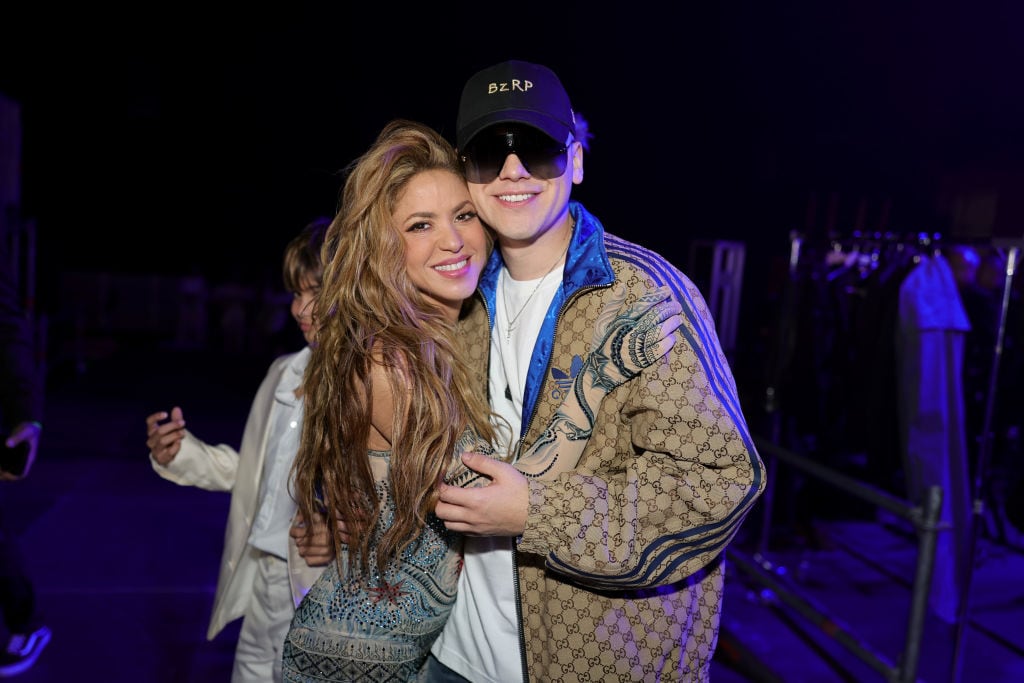 SEVILLE, SPAIN - NOVEMBER 16: Shakira and Bizarrap attend The 24th Annual Latin Grammy Awards on November 16, 2023 in Seville, Spain. (Photo by Rodrigo Varela/Getty Images for Latin Recording Academy)
