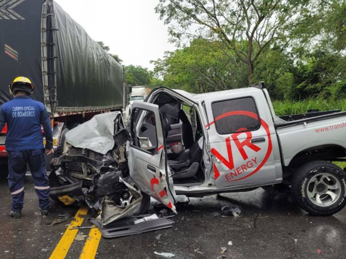 Cuatro personas heridas en accidente de tránsito entre Ibagué y Alvarado