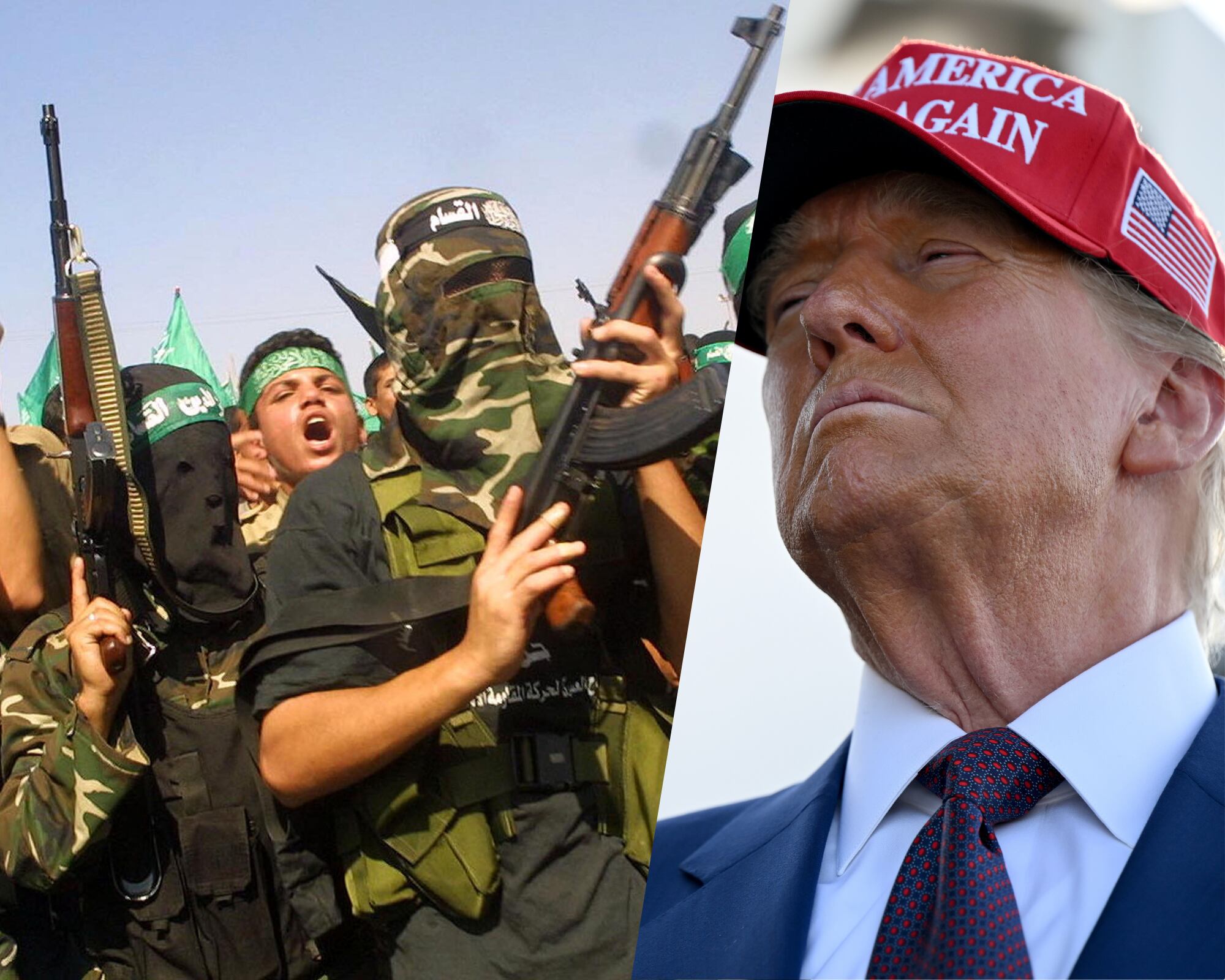 El presidente electo de Estados Unidos dijo que si Hamás no libera a los secuestrados, van a ser castigados como nadie ha sido castigado en la historia del país.
(Foto: Caracol Radio / Getty)