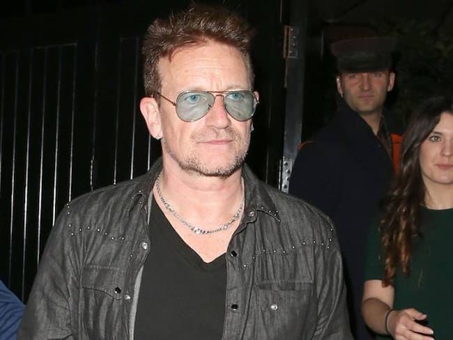 El lider de U2, Bono.