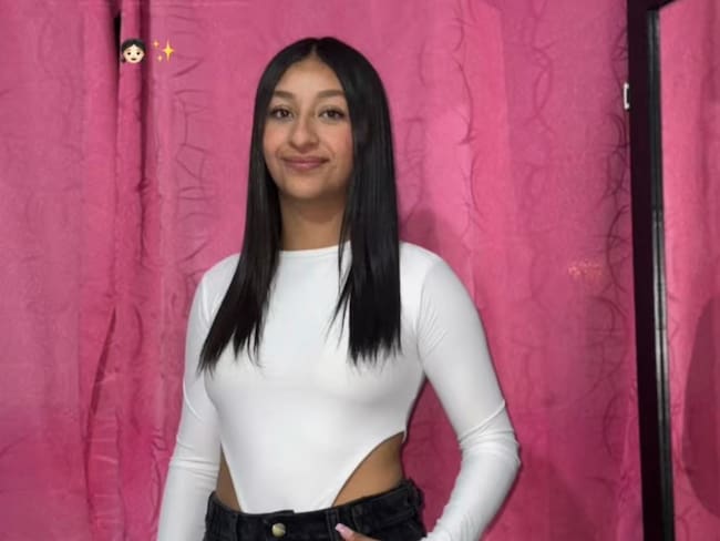 Foto suministrada por la familia de la joven.