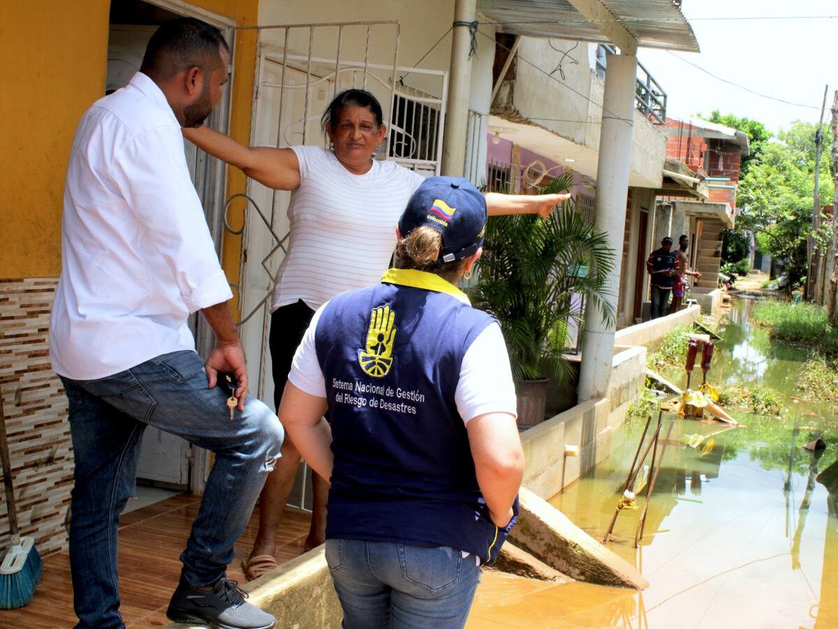 Segunda temporada de lluvias 2024 mantiene en alerta a las autoridades de Turbaco