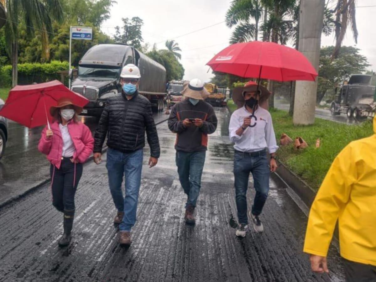 Caos de movilidad entre Cerritos y Pereira por trabajos del Invías