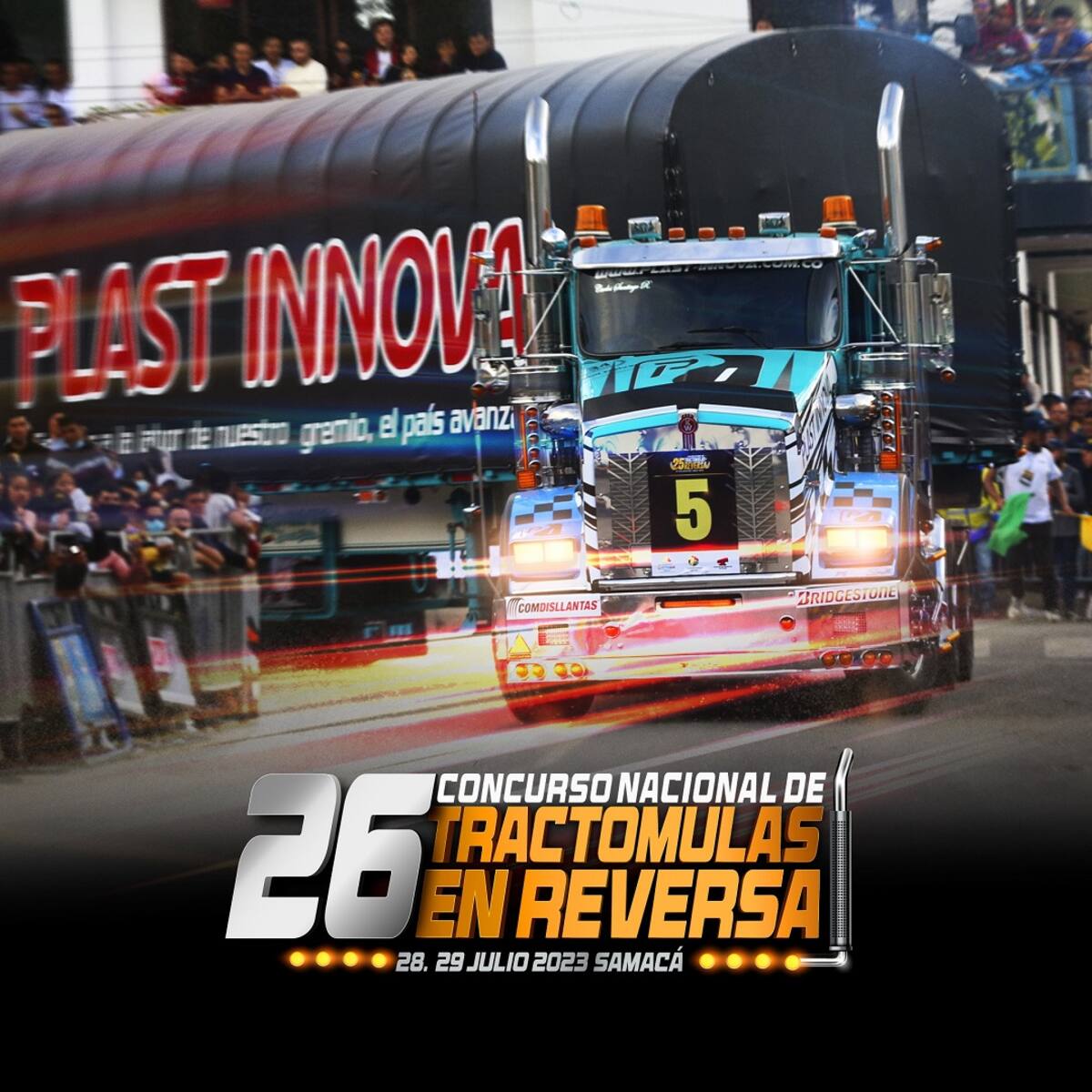 Samacá se alista para vivir la fiesta del transporte, tradicional concurso de tractomulas