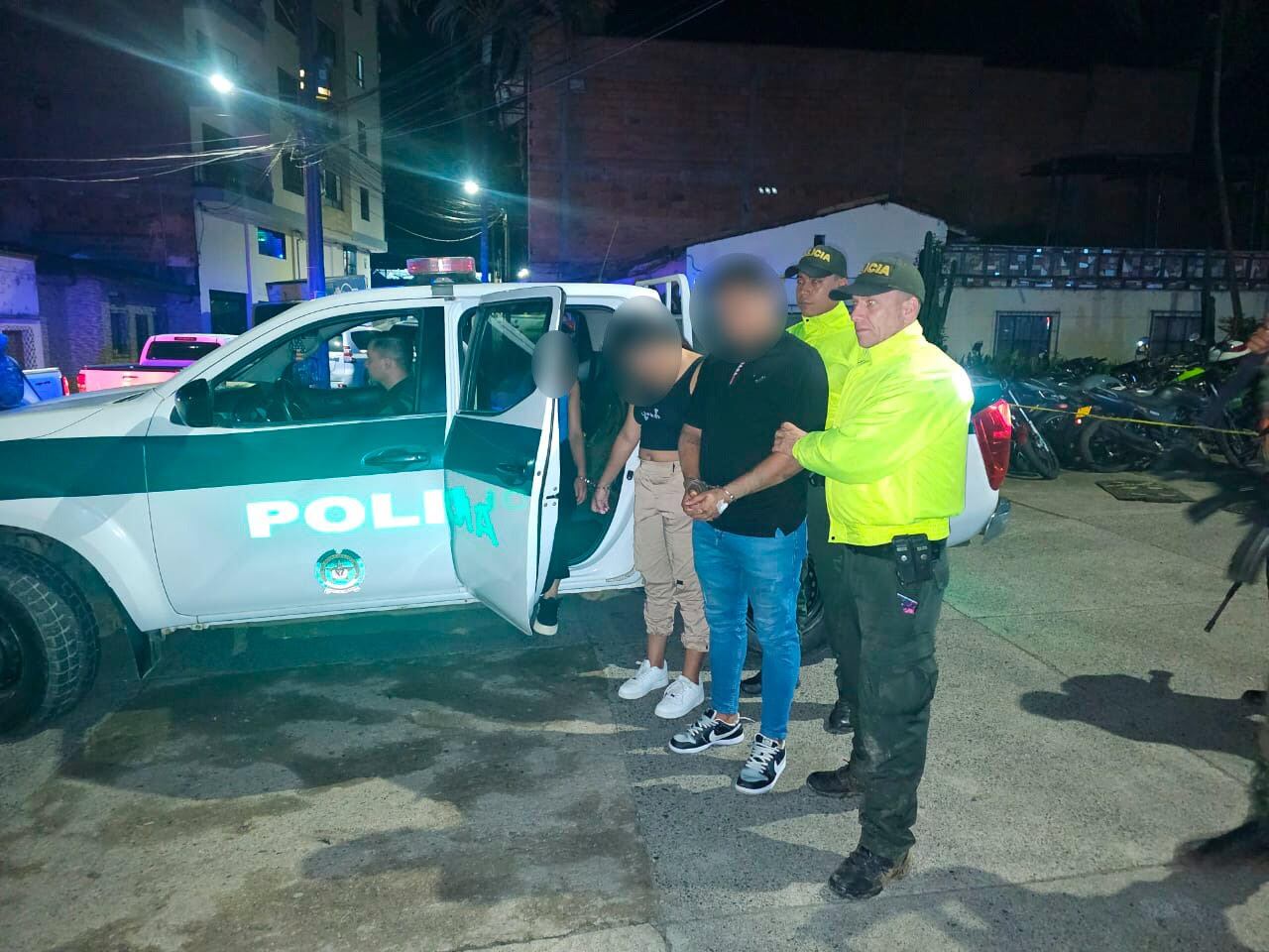 Entre los detenidos está alias “Chiva”, señalado como presunto cabecilla financiero de La Terraza en Andes. Foto: Policía Antioquia.
