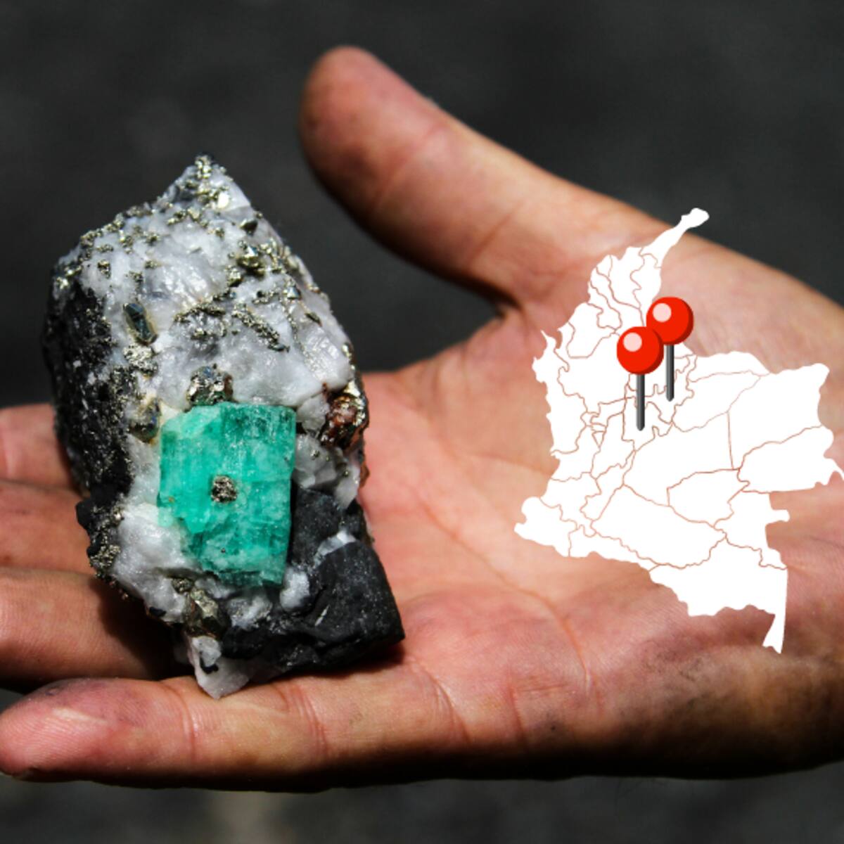 Muzo y más municipios de Colombia que son esmeralderos: ¿dónde quedan?