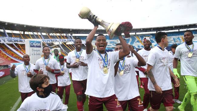 Deportes Tolima campeón de la Liga Colombiana 2021-1