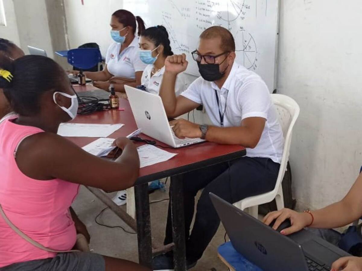 Punto móvil de Familias en Acción atendió más de 700 beneficiarios