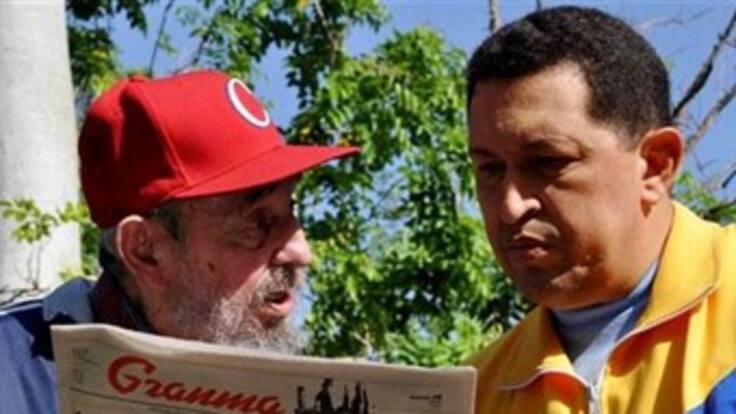 Chávez agradeció a Fidel Castro y al pueblo cubano por el apoyo durante su tratamiento médico