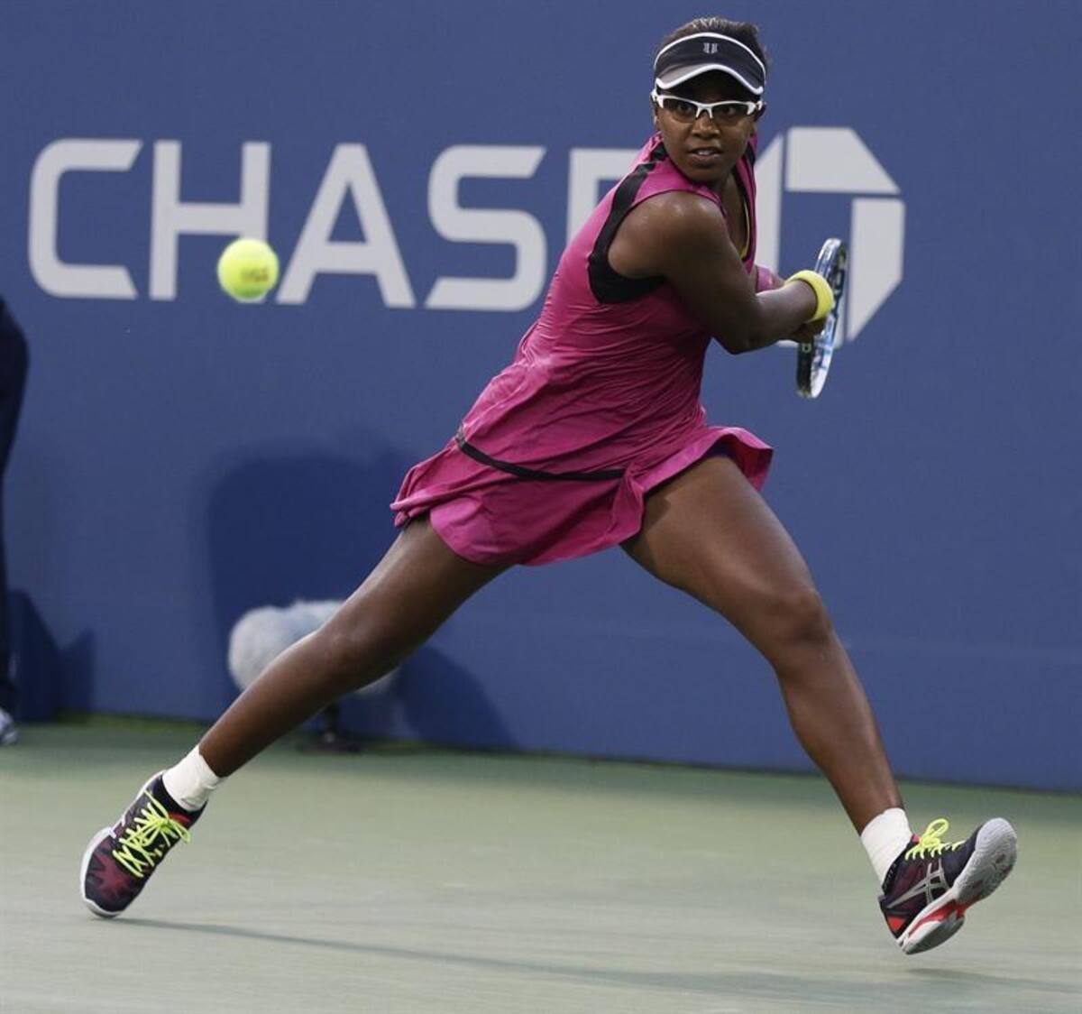La tenista estadounidense, con 17 años, venció a la excampeona australiana Sam Stosur, en la primera ronda del torneo y se convirtió en la sorpresa del día.