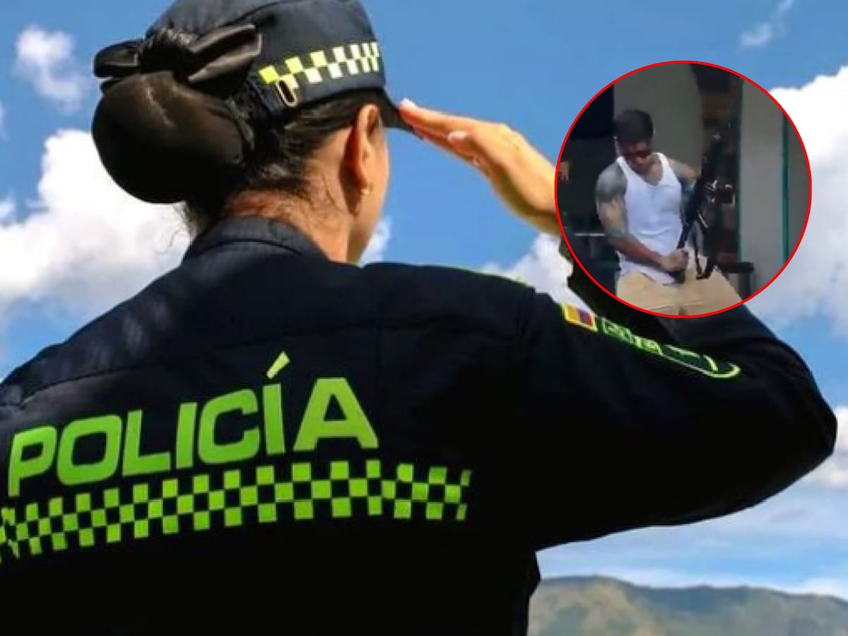 Investigan a auxiliar de Policía tras polémica por fusil que terminó en manos de Yeferson Cossio