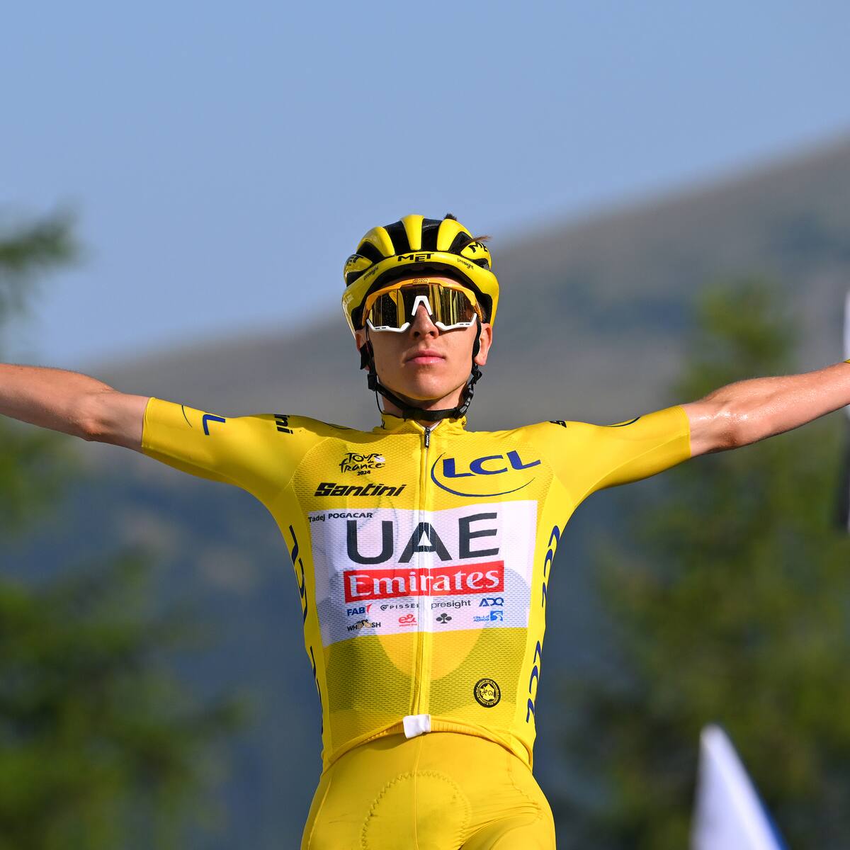 Tadej Pogacar se queda con la última etapa de montaña del Tour de Francia 2024