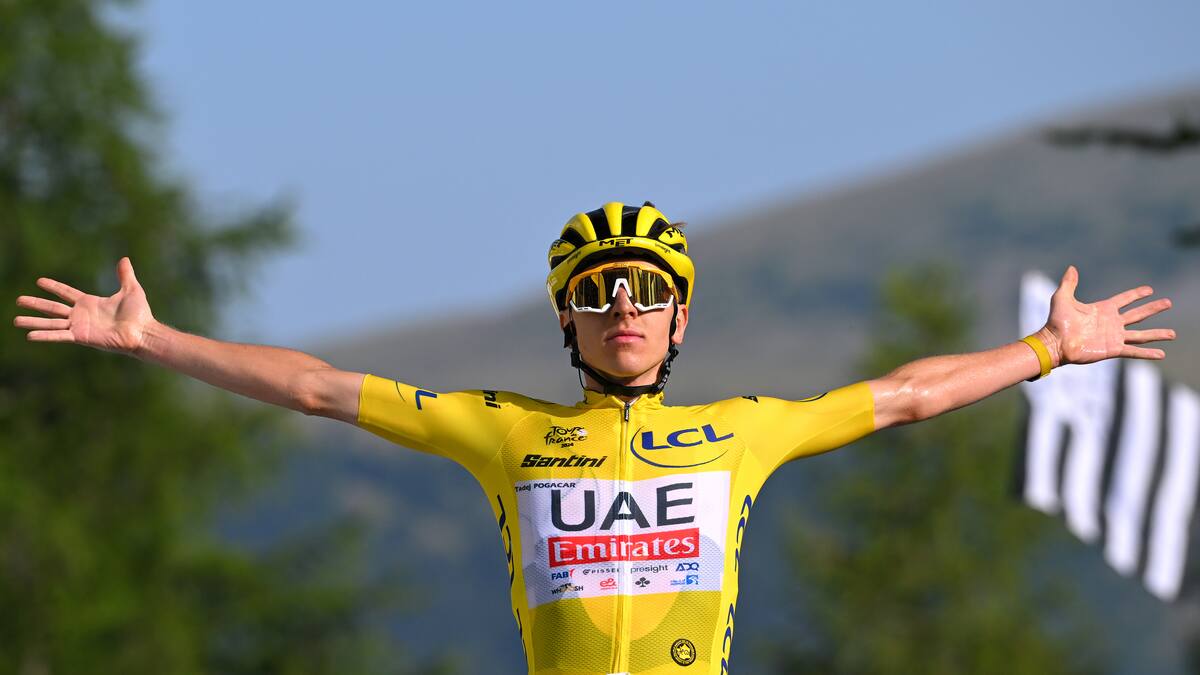 Tadej Pogacar se queda con la última etapa de montaña del Tour de Francia 2024